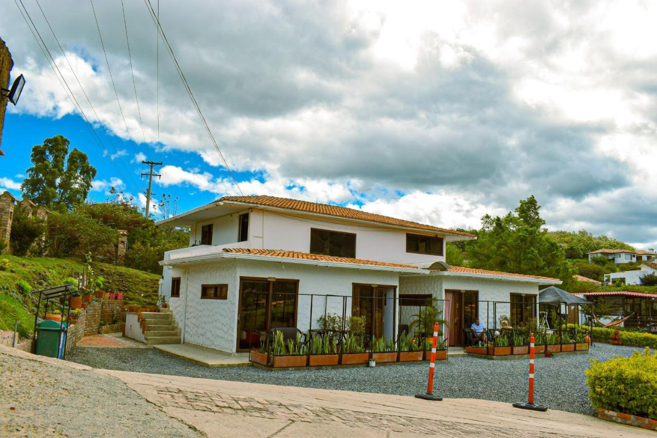 Posada Tierra Viva Villa de Leyva Esterno foto