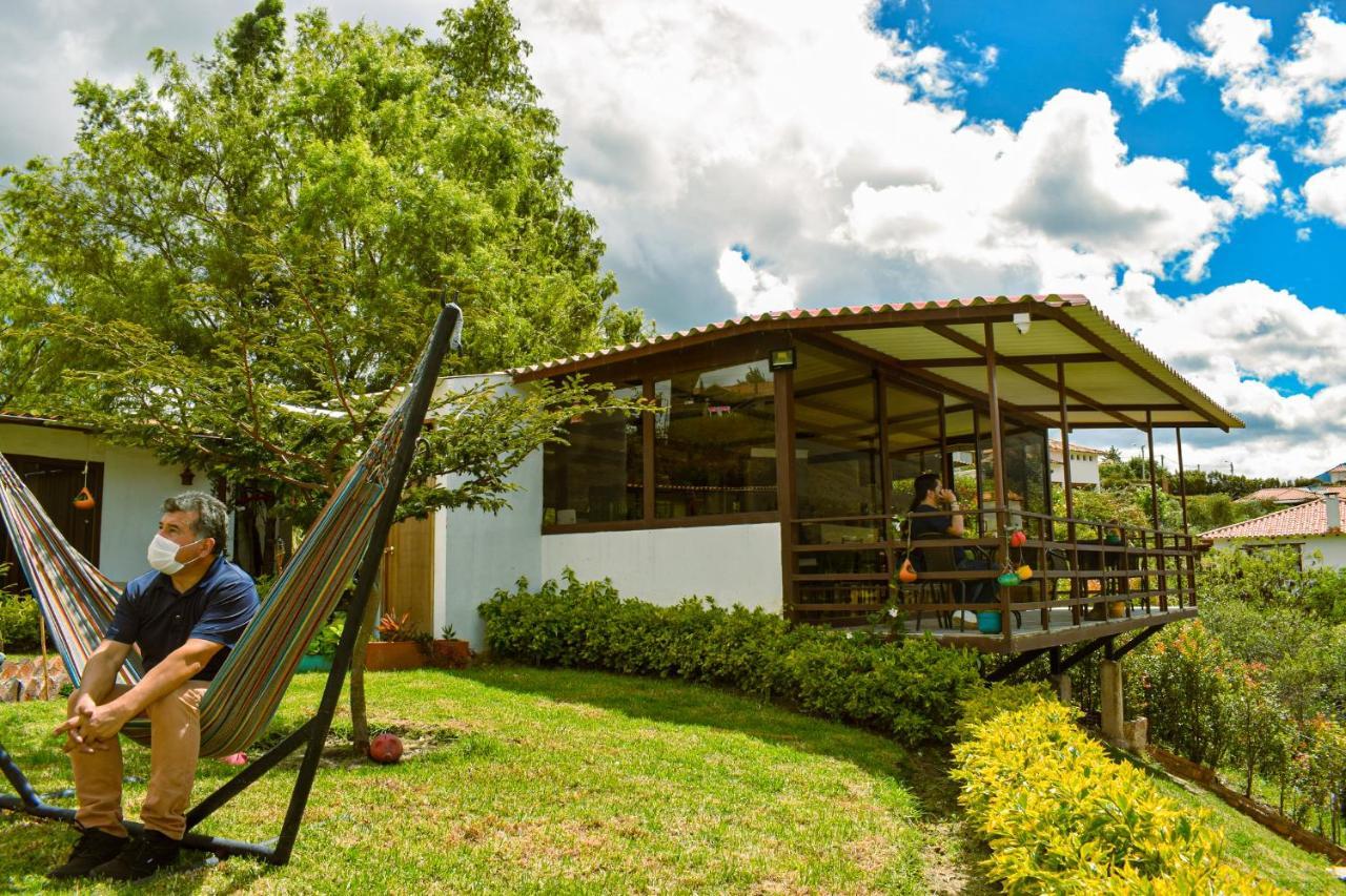 Posada Tierra Viva Villa de Leyva Esterno foto